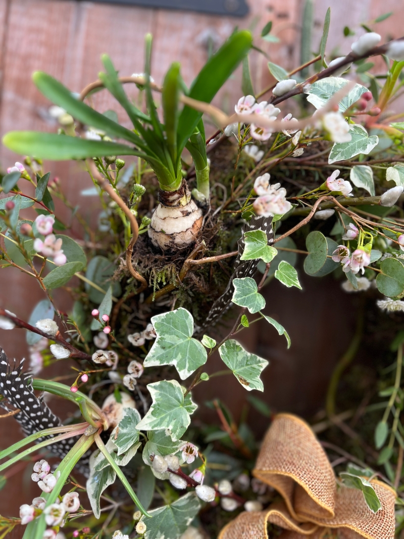 Living spring wreath workshop 22nd March