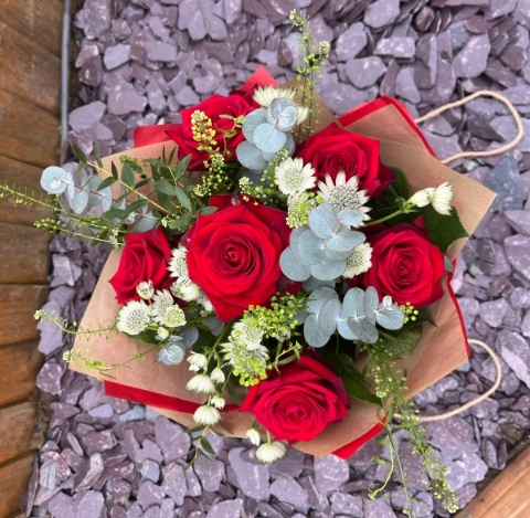 Luxury Red Rose Bouquet